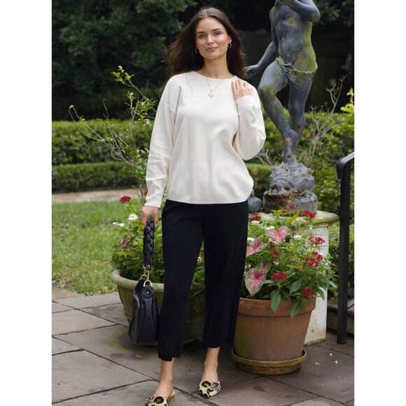 NWT New Orleans Knitwear Women's Long Sleeve Sweater Size M - Picture 3 of 8